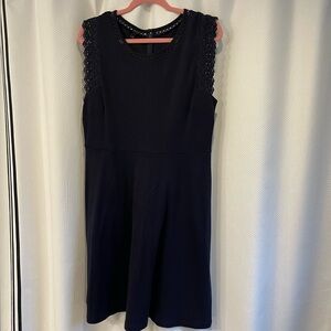 Talbots, size lg navy dress. NWOT.